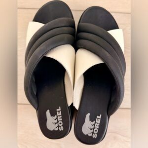 Sorel Women's Two-Tone Slide Sandals